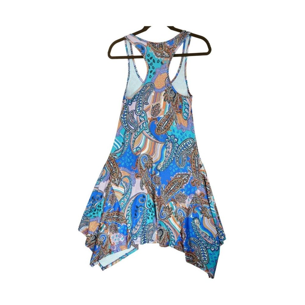 ISLE Apparel Sleeveless Dress Fit And Flare Multicolor Paisley Size XS - Picture 2 of 5